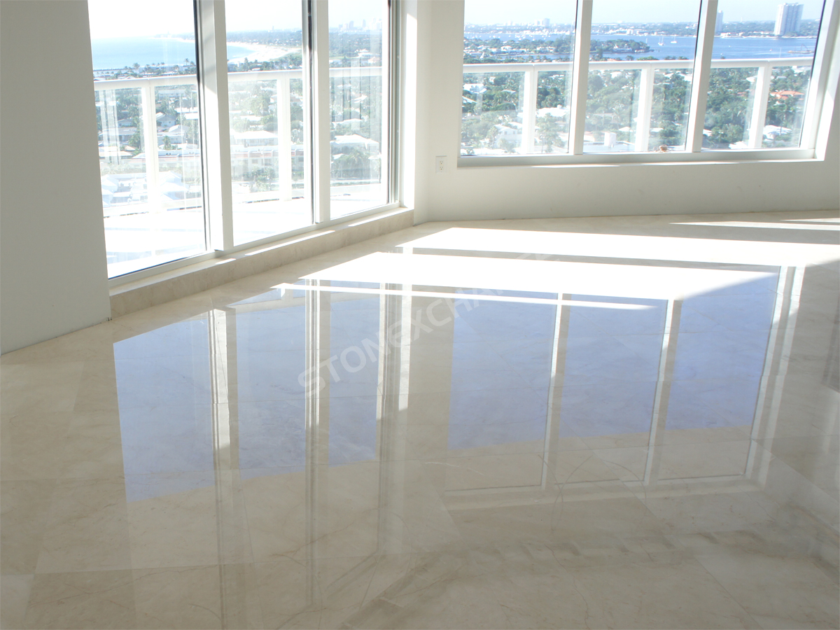 Crema Marfil Marble Tiles | Factory Direct | Miami, Florida